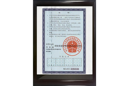 專新(xīn)精密組織機構代碼證背面